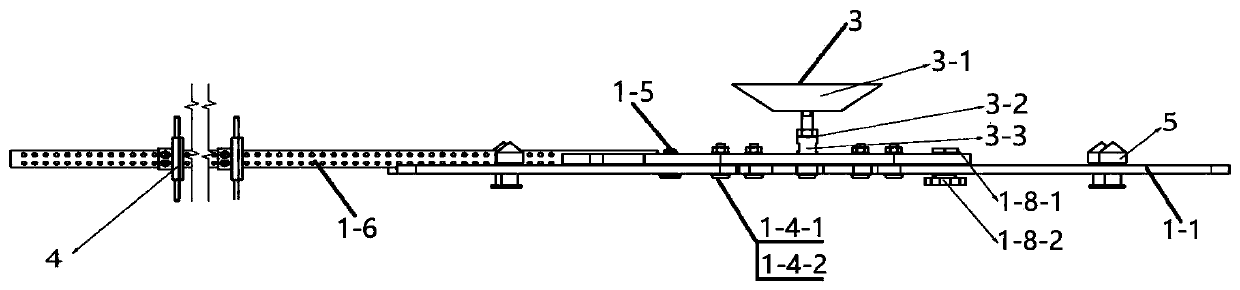 Assembly tooling for fuel tank and operating platform of a heavy truck