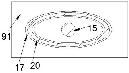 Self-extinguishing garbage can and using method thereof