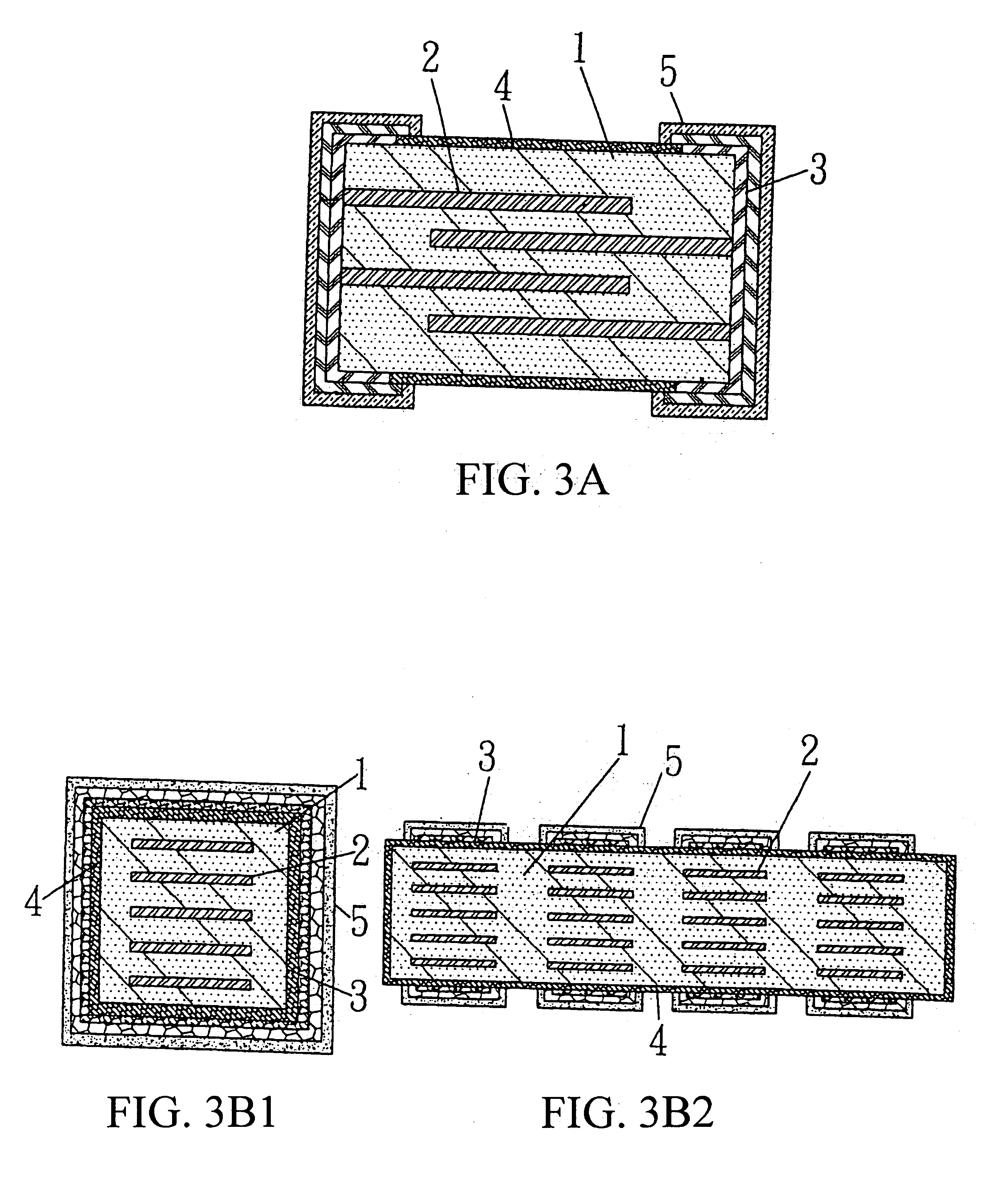 Ceramic glaze coating structure of a chip element and method of forming the same