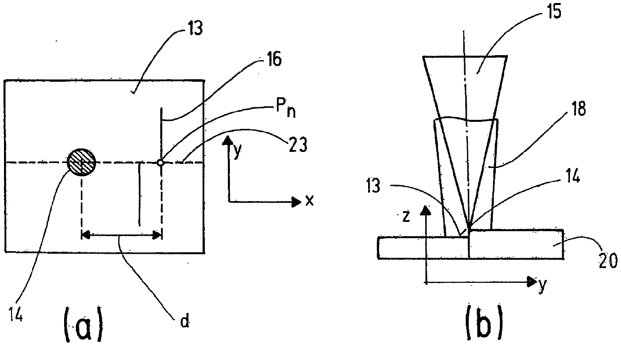 Method for guiding a machining head along a track to be machined