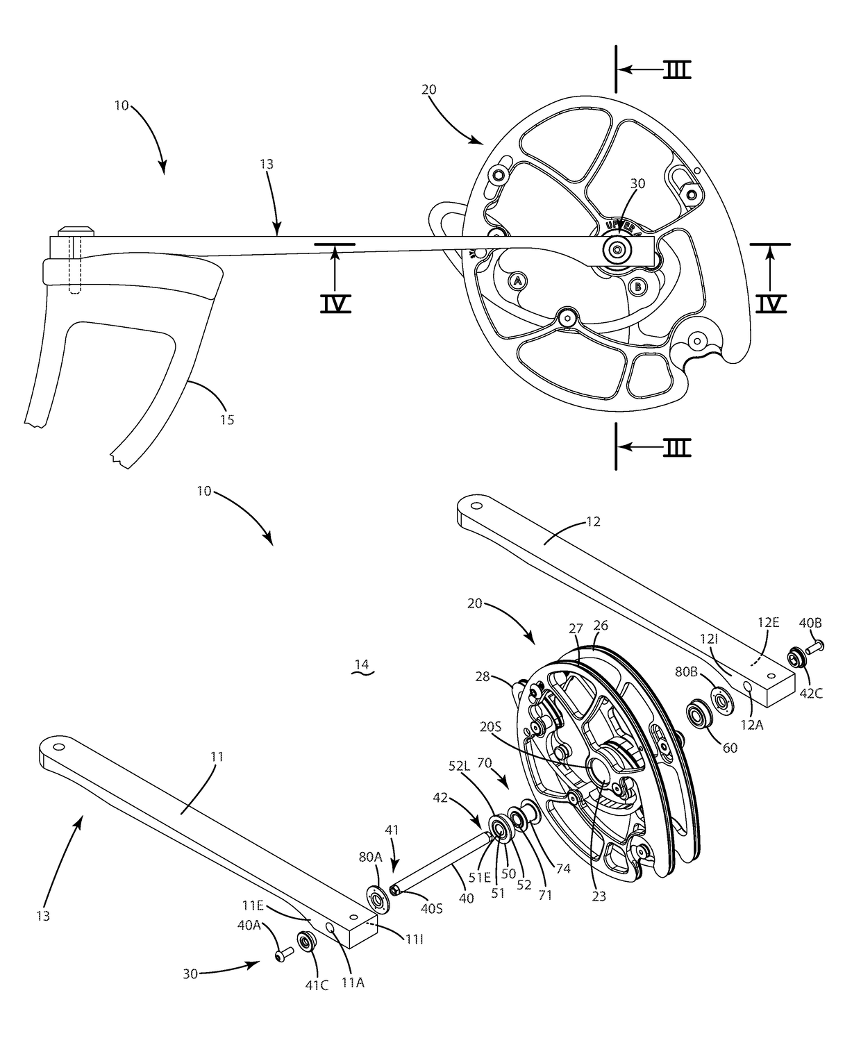 Archery bow axle assembly