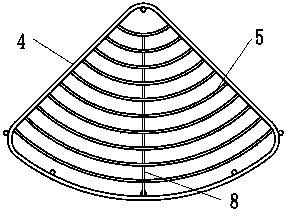 Multi-tiered corner bracket