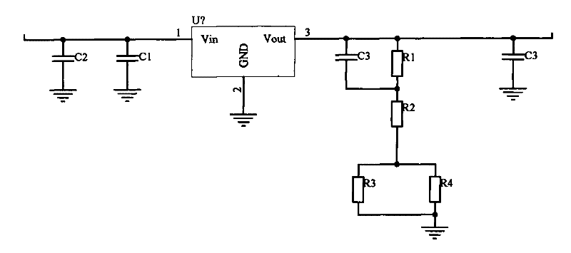 Programmable voltage stabilizer based on digital potentiometer