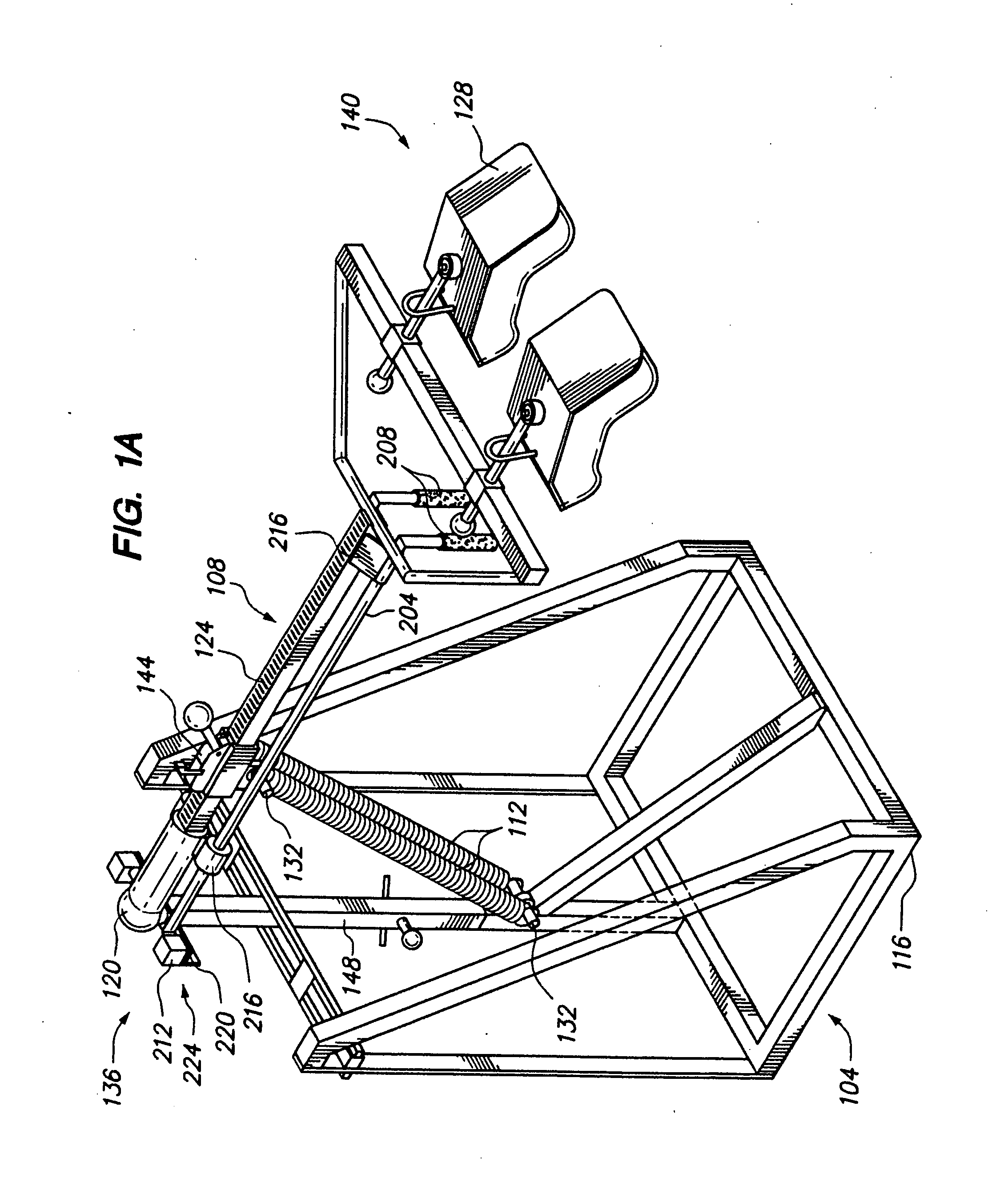 Change of direction machine and method of training therefor