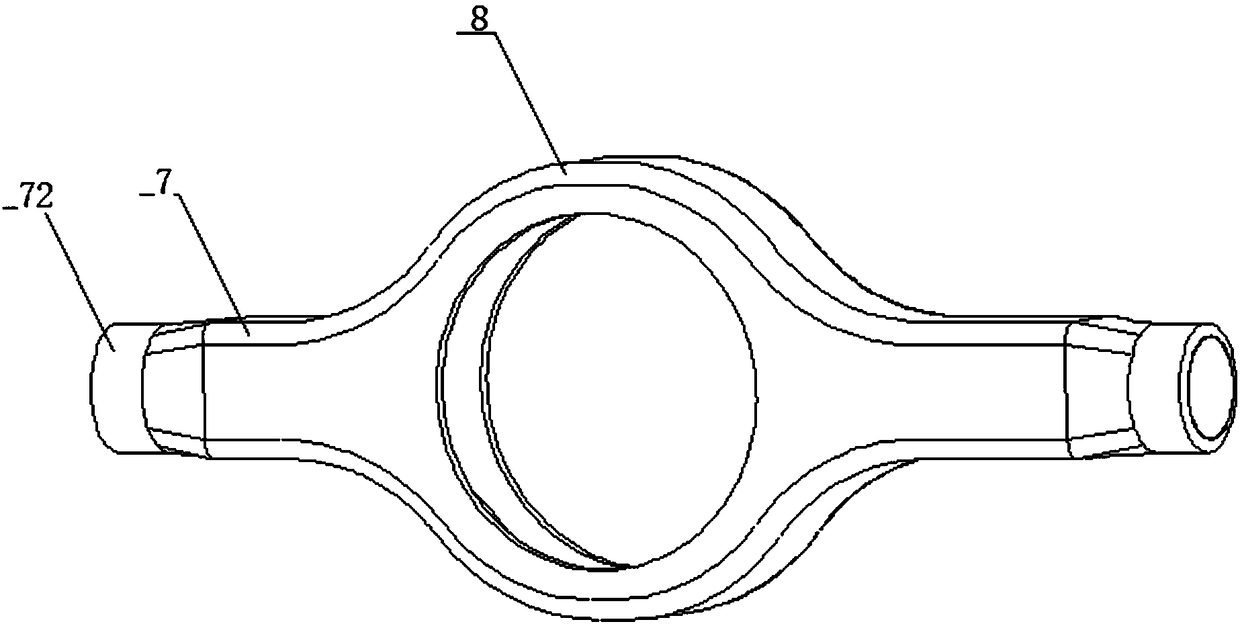 Automobile axle housing