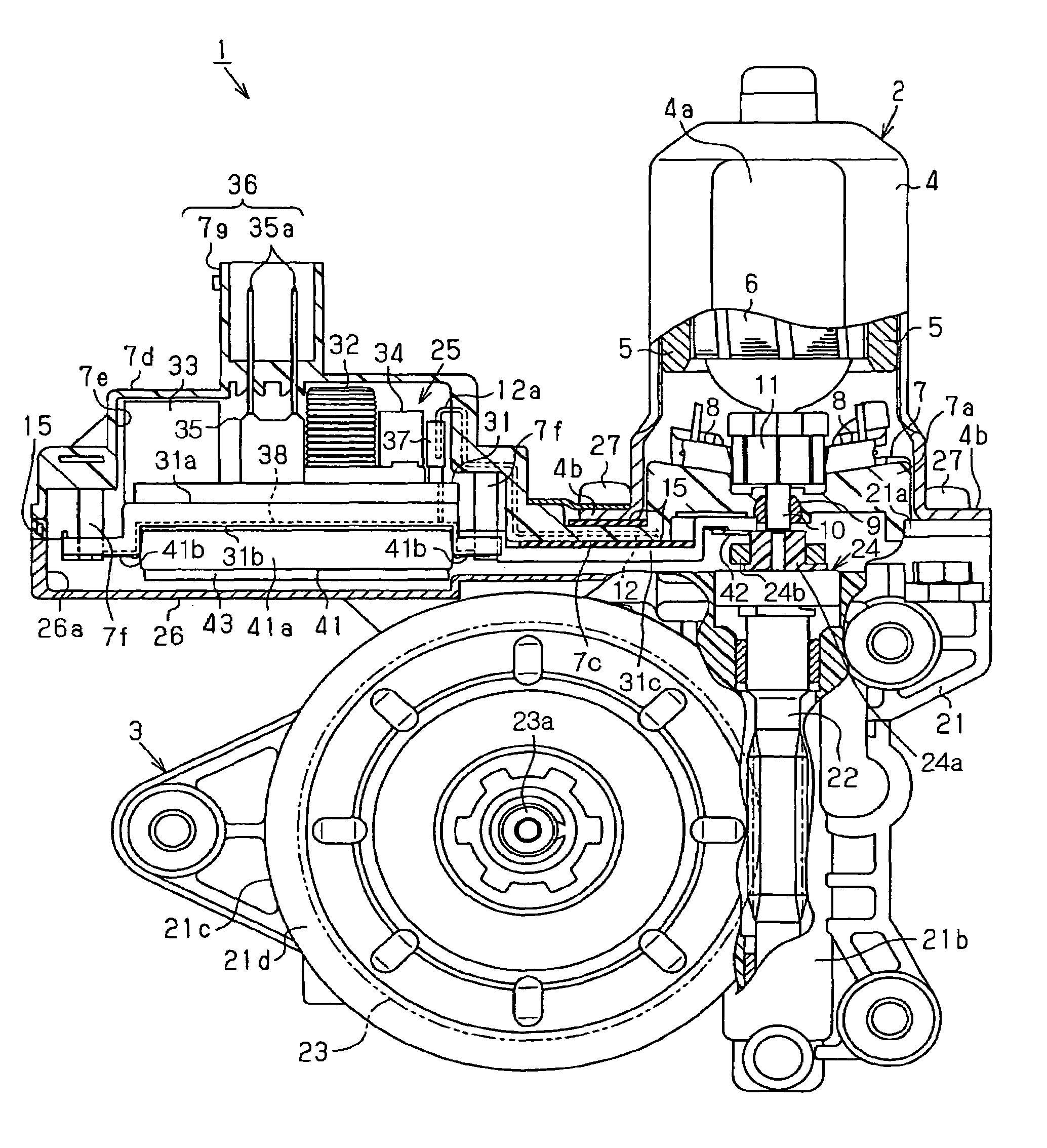 Motor and manufacturing method thereof