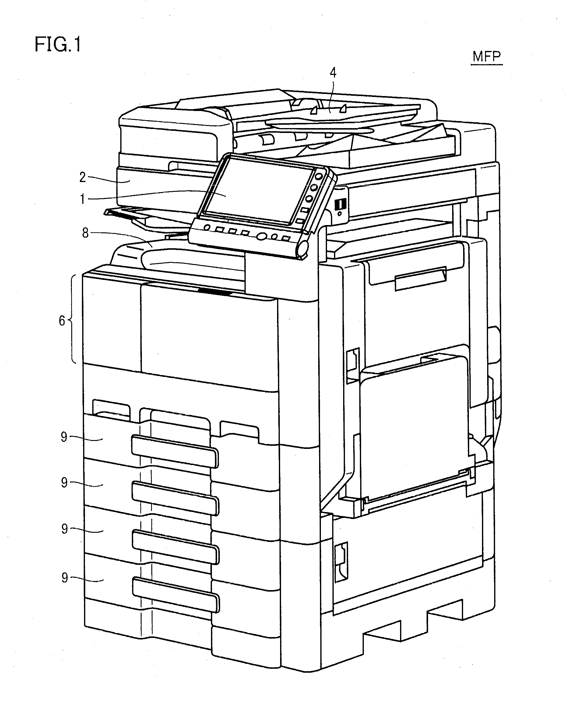 Operation panel device and image forming apparatus provided therewith