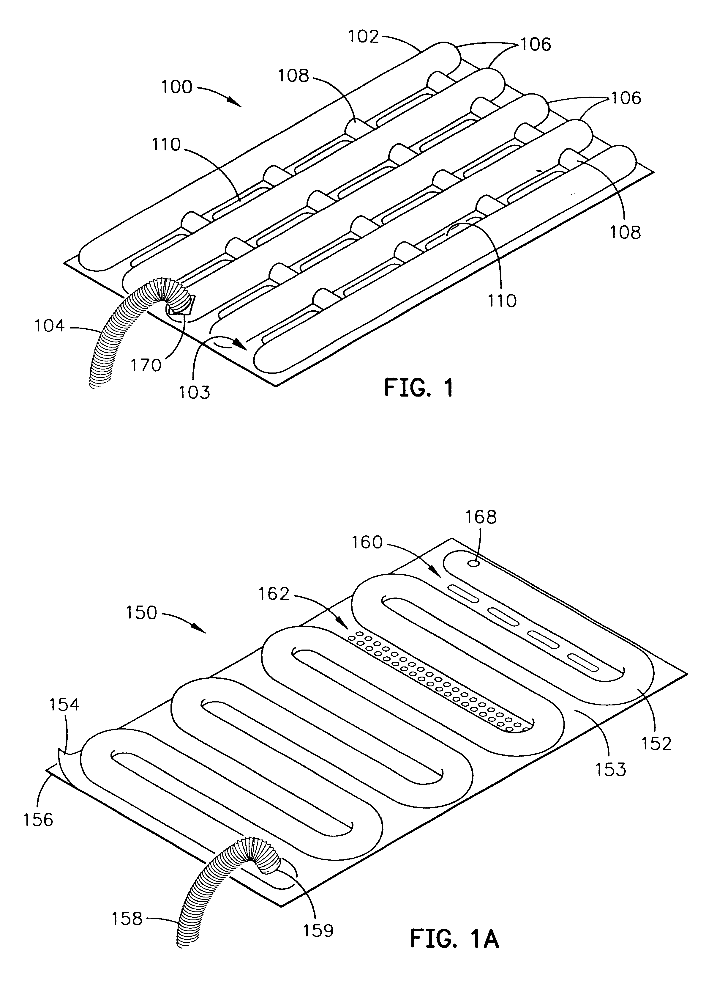 Cooling devices with high-efficiency cooling features