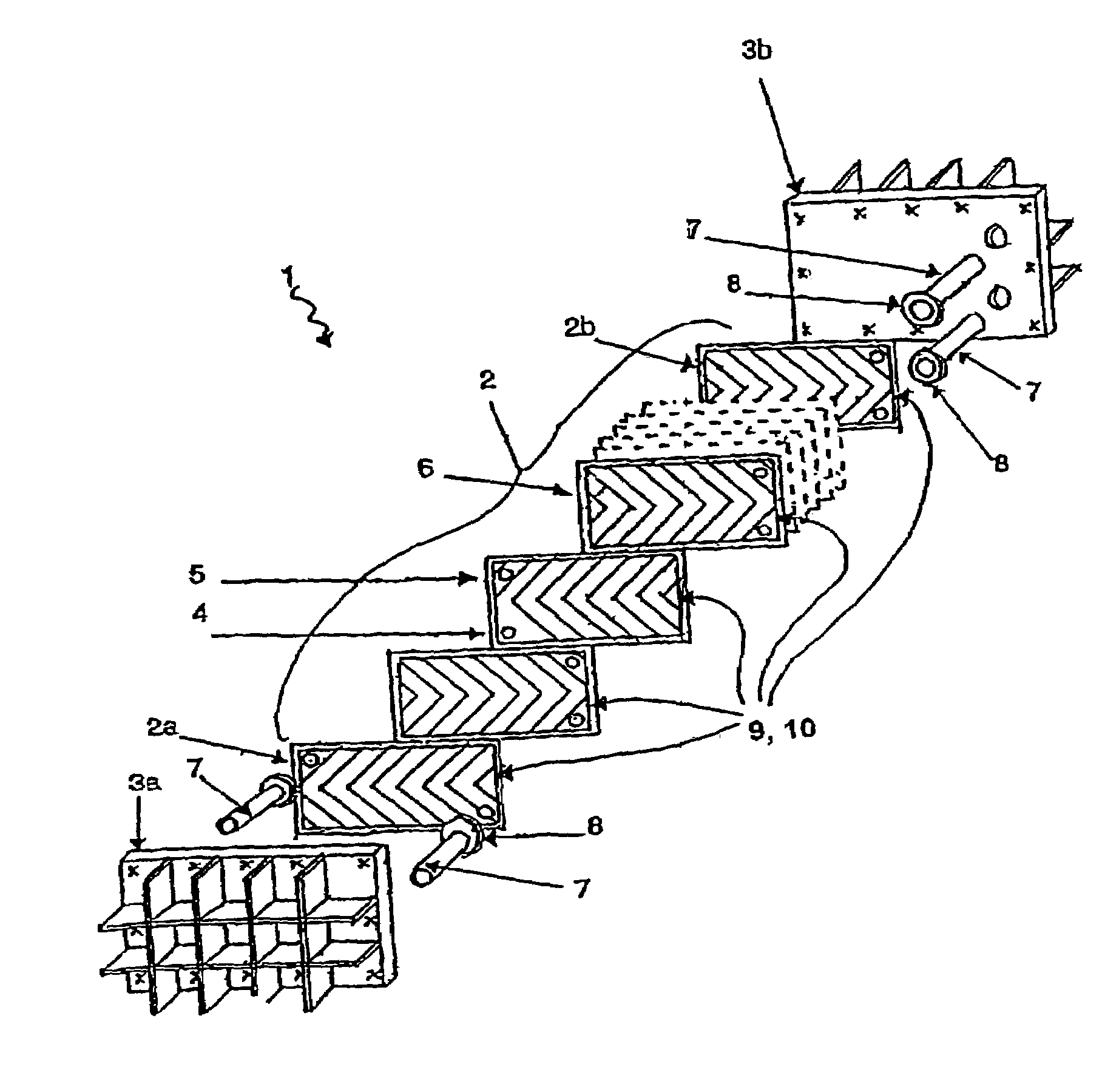 Storage vessel chamber for storing fuels such as hydrogen