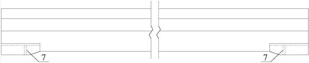 U-shaped beam hoisting hole quick blocking device and construction method