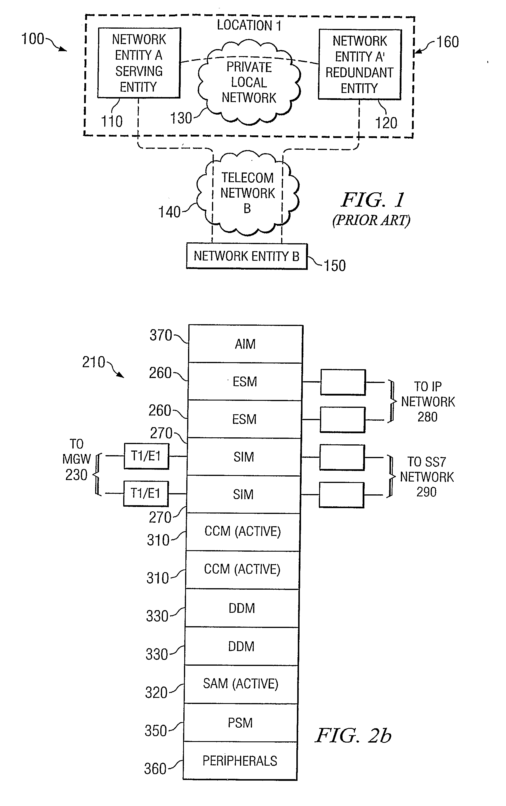 Method and system for providing availability and reliability for a telecommunication network entity