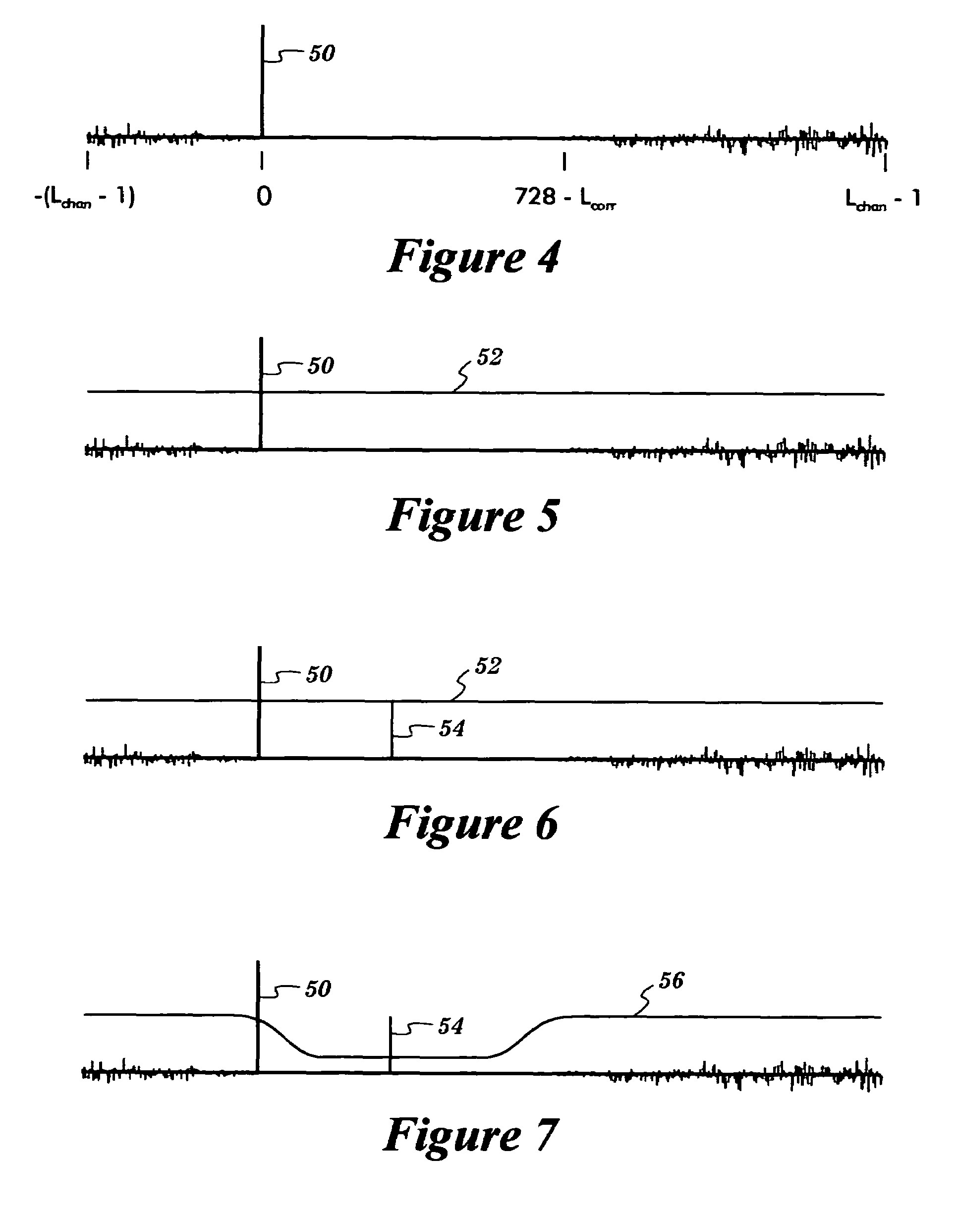 Adaptive thresholding algorithm for the noise due to unknown symbols in correlation based channel impulse response (CIR) estimate