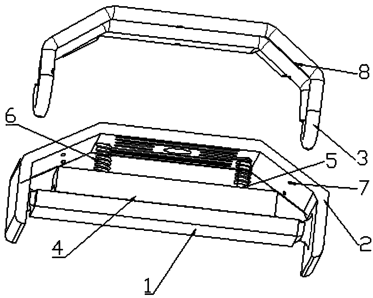 Front bumper for reducing impact