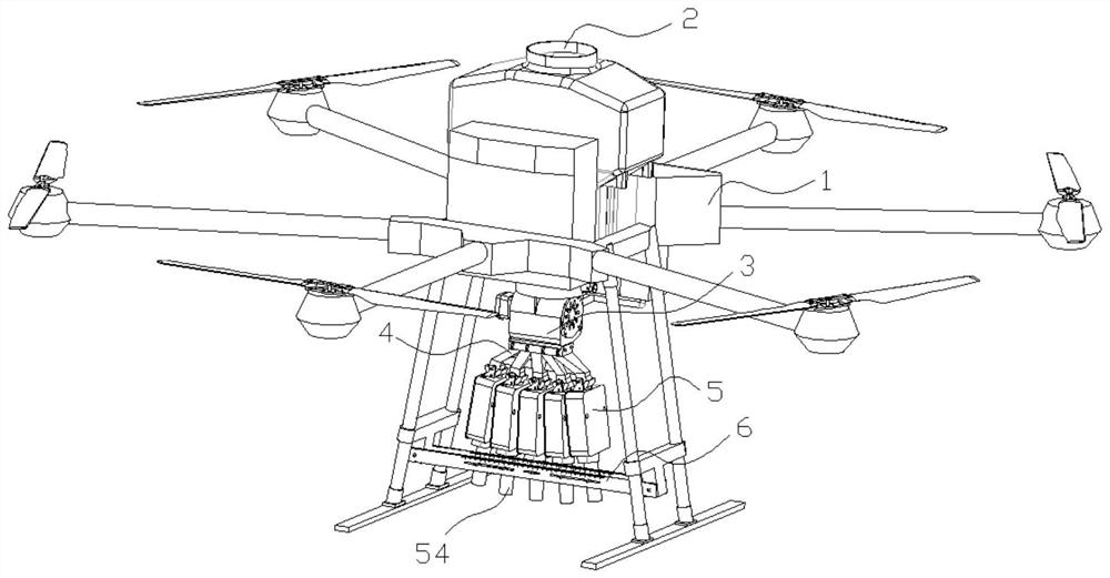 Ejection type seed sowing method and ejection type seed sowing unmanned aerial vehicle applying same