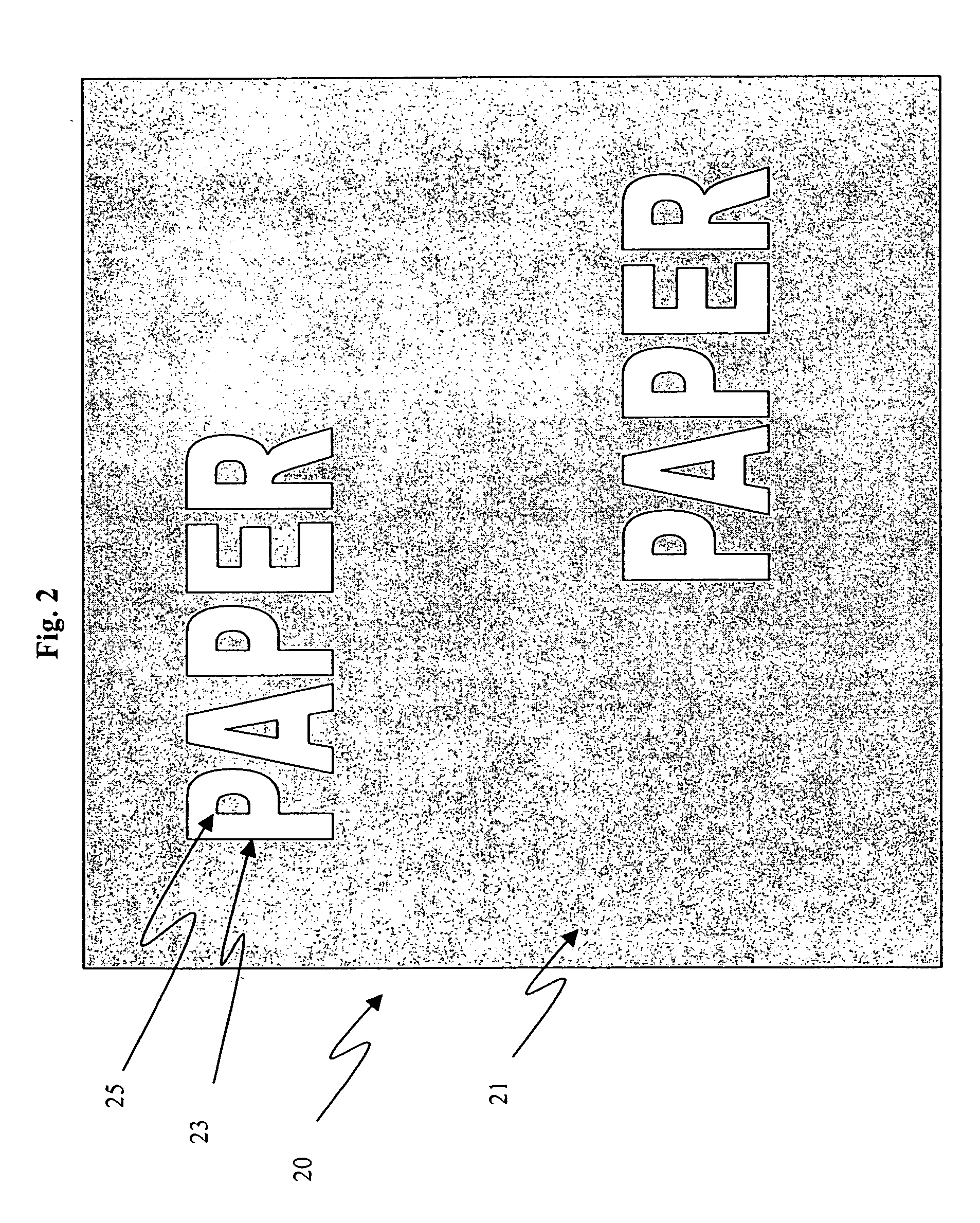 Antistatic conductive grid pattern with integral logo