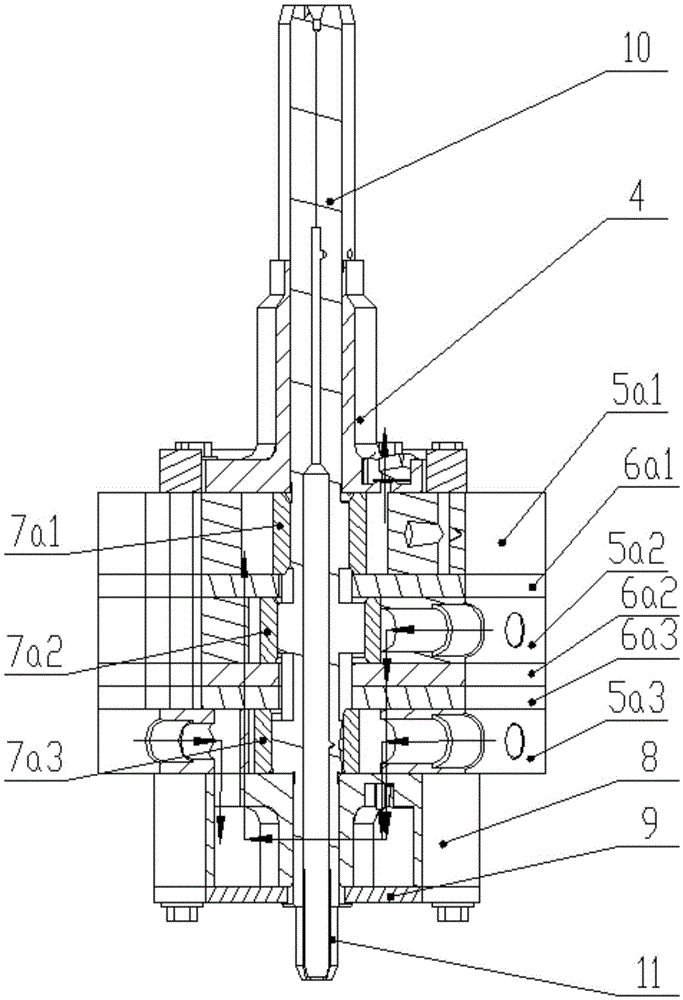 Rolling rotor compressor and air conditioner having same