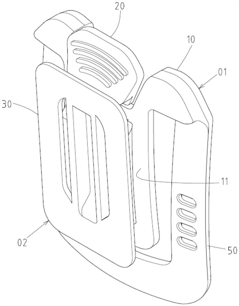 Fastener assembly, female fastener and male fastener