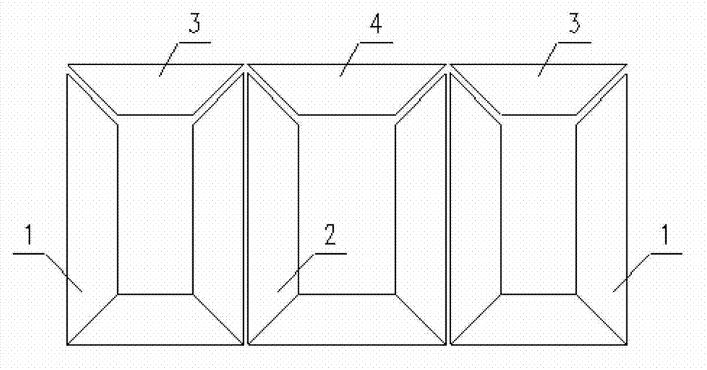 Sub-frame iron core structure for disassembling and transporting transformer and transportation method