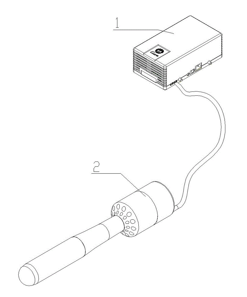 Cell repair apparatus used for vagina of woman