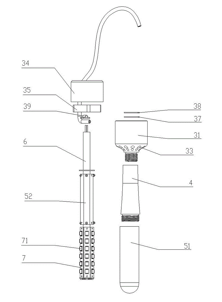 Cell repair apparatus used for vagina of woman