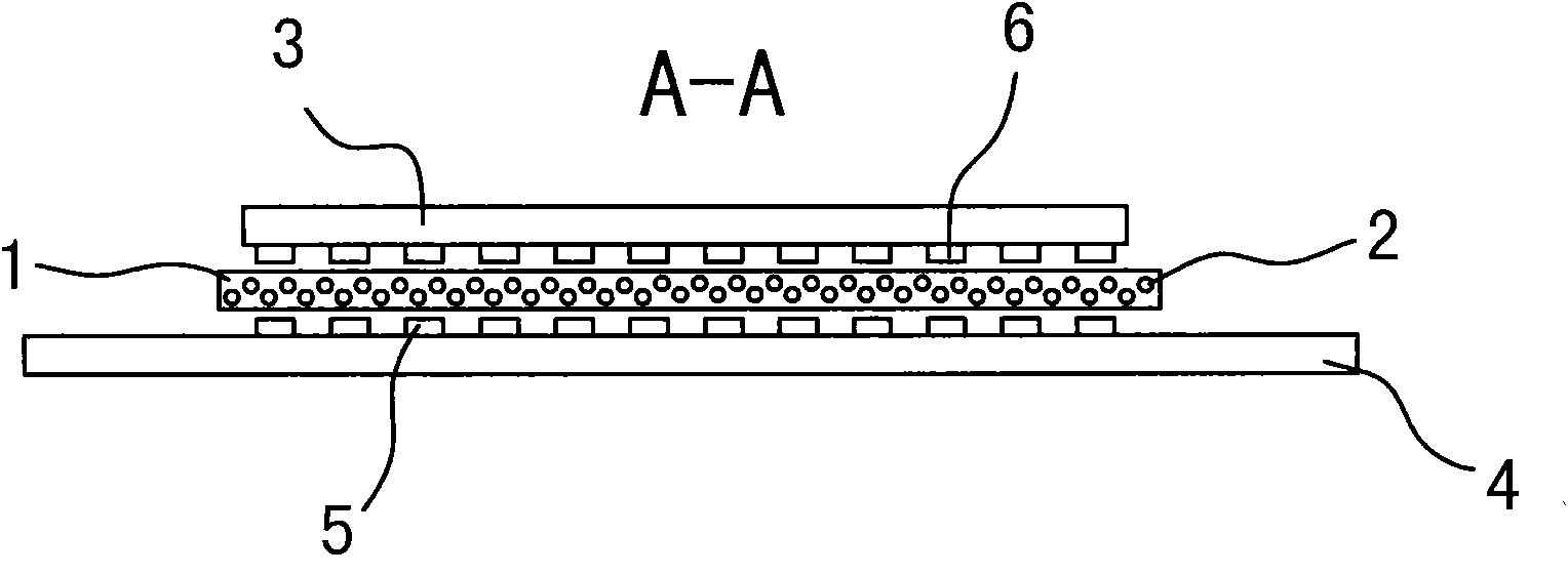A location method of pasting ACF membrane on screen substrate of flat-panel display