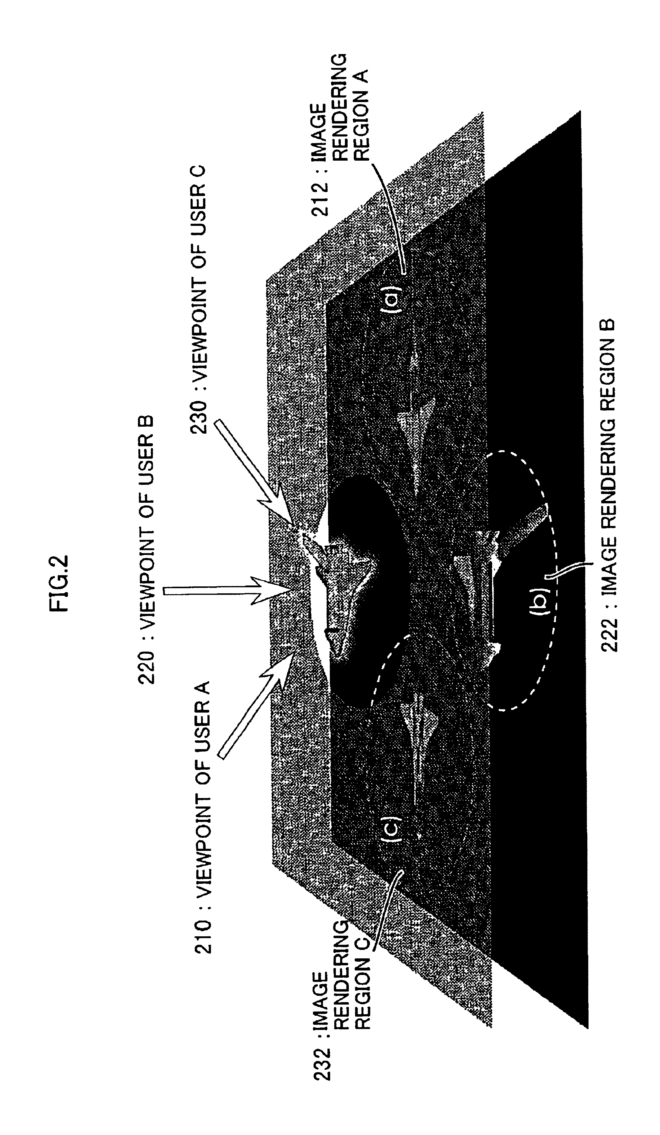 Multi-person shared display device