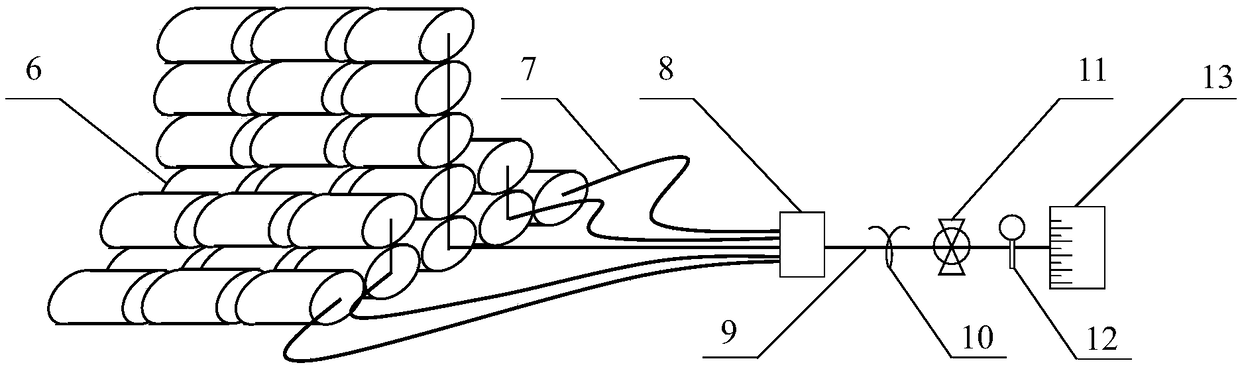 Testing device and method for analyzing the influence of ground subsidence on pipe-soil interaction