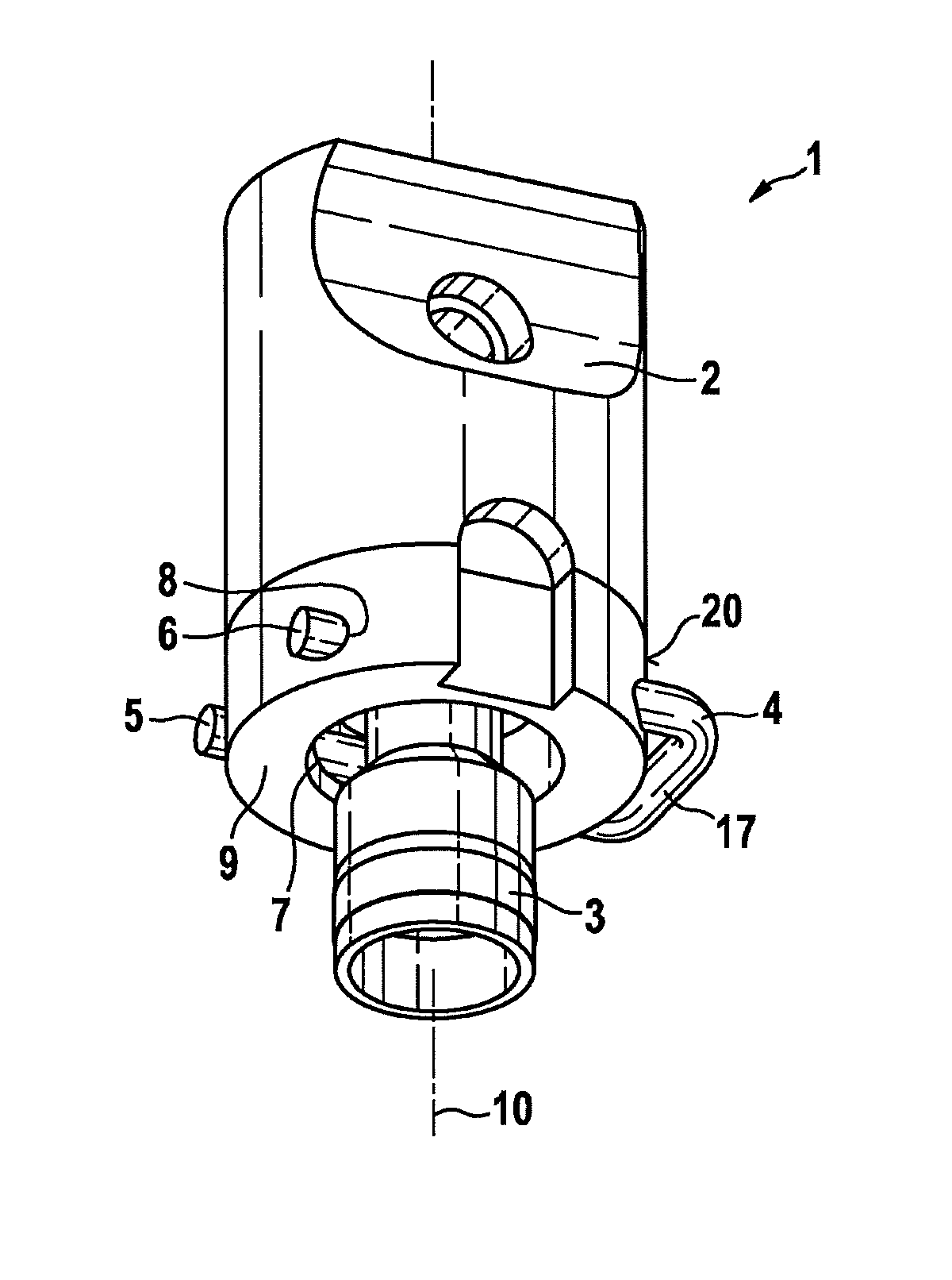 System having a fuel distributor and multiple fuel injectors