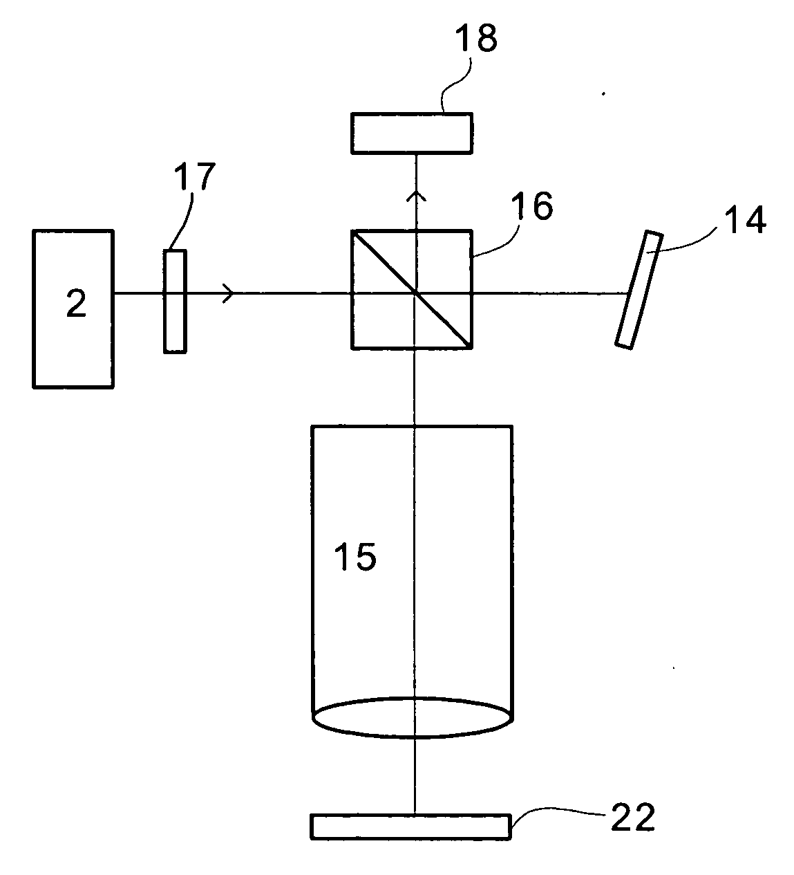 Method of characterising the transmission losses of an optical system