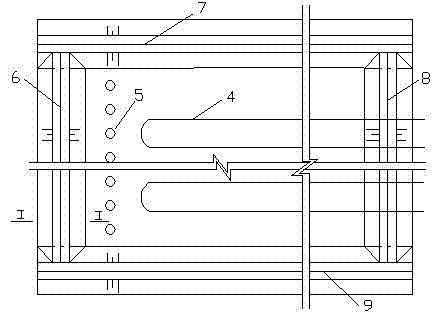 Dam grout stopping body and arranging method thereof