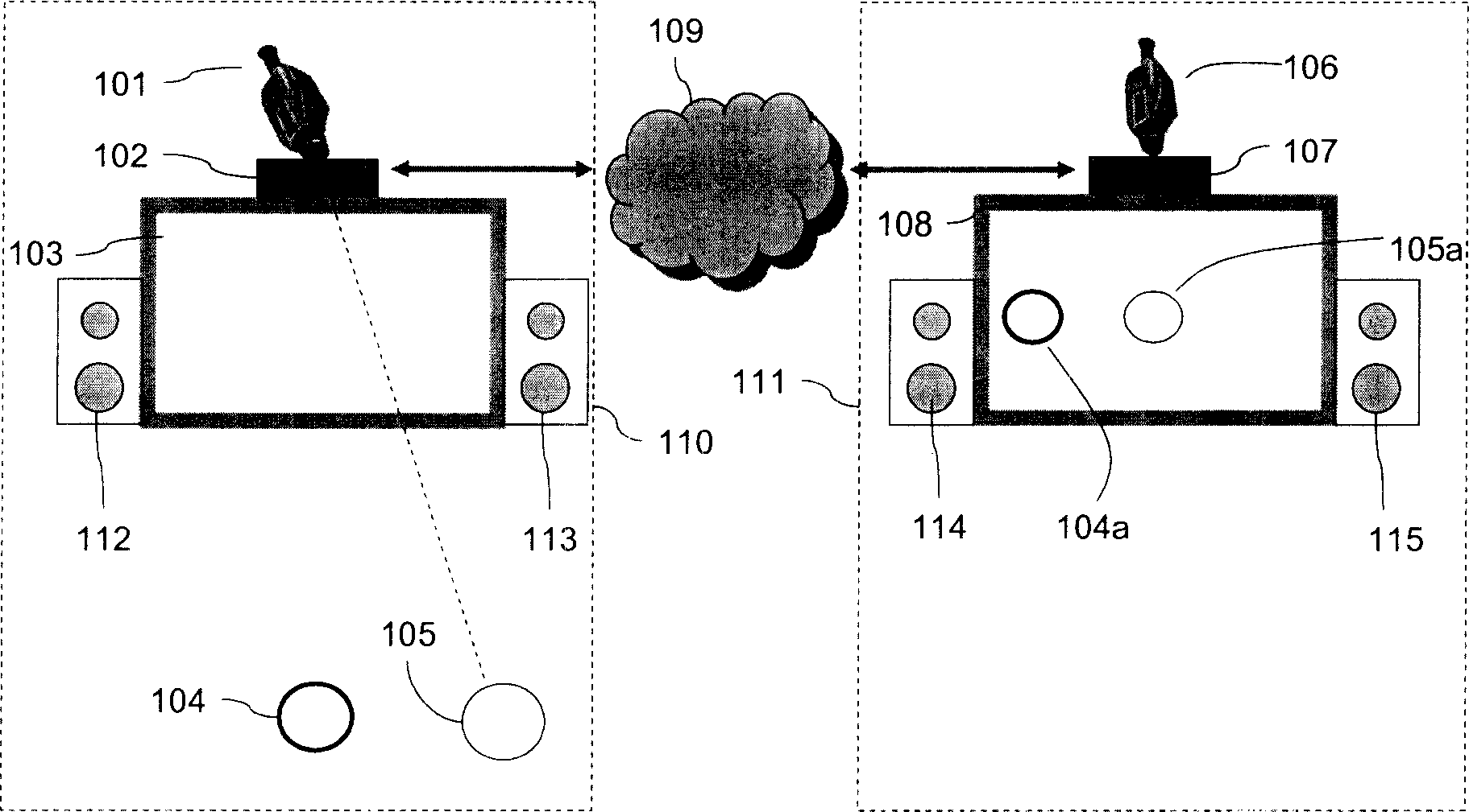 Video frequency communication system with sound position information and its obtaining method