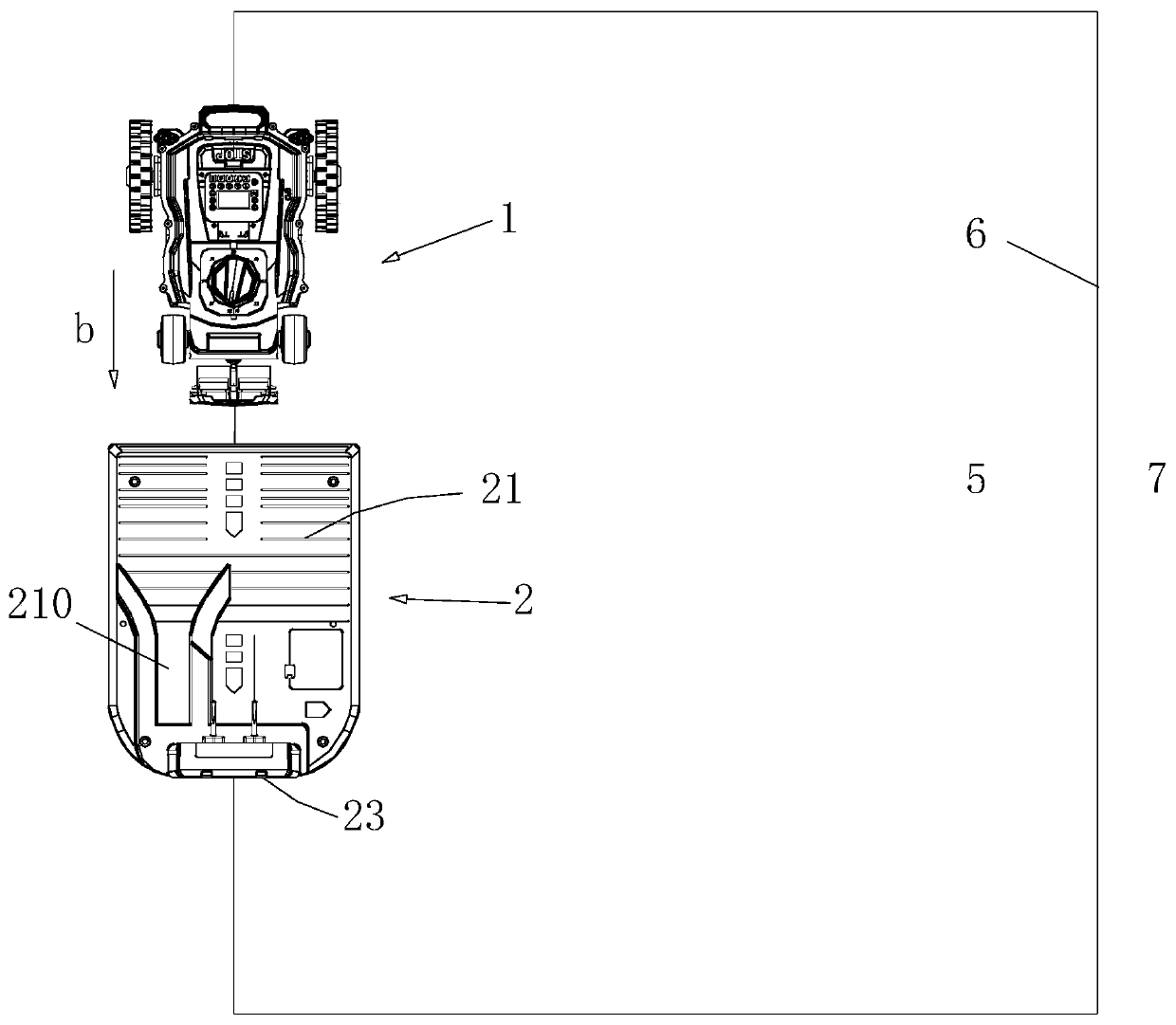 Automatic working system