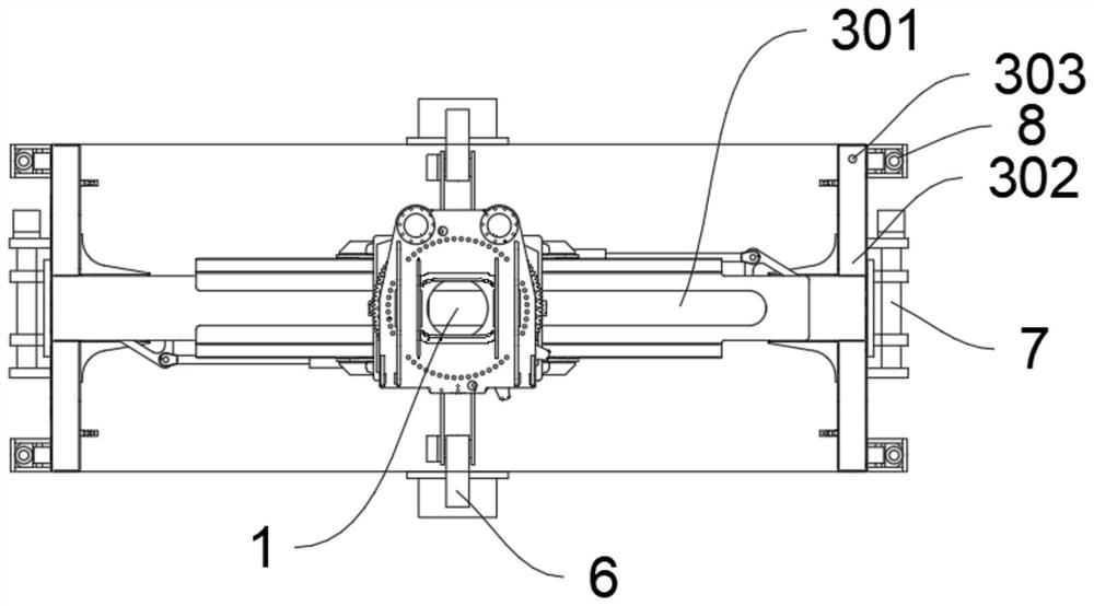 Double-side inclined side hanging type lifting appliance and hoisting equipment with lifting appliance