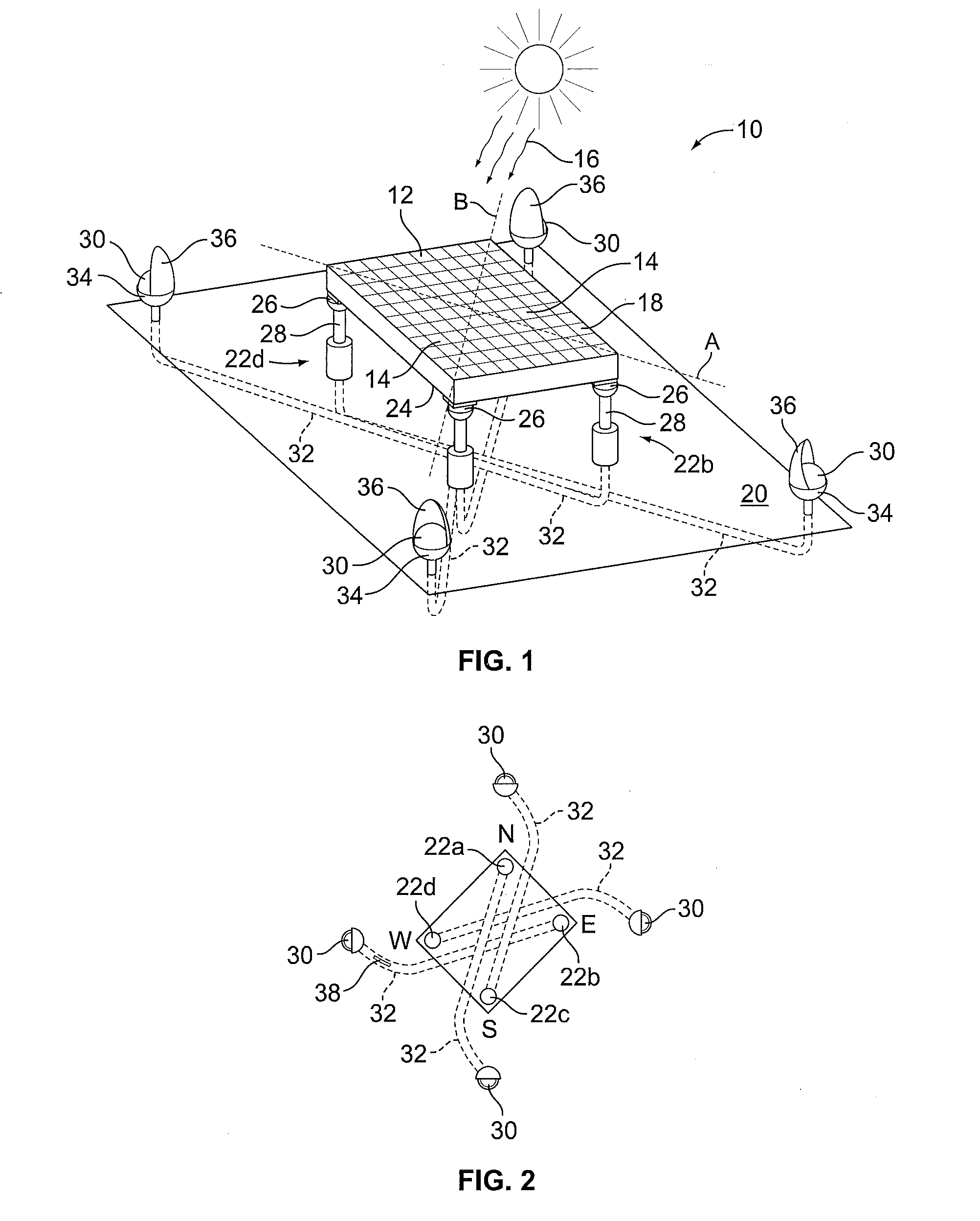 Solar panel system and methods of passive tracking