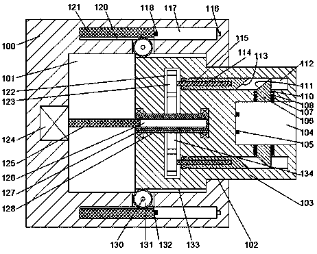 A safe leakage protection structure of a charging pile