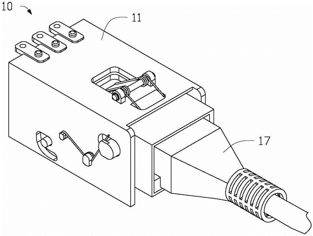 Connecting device