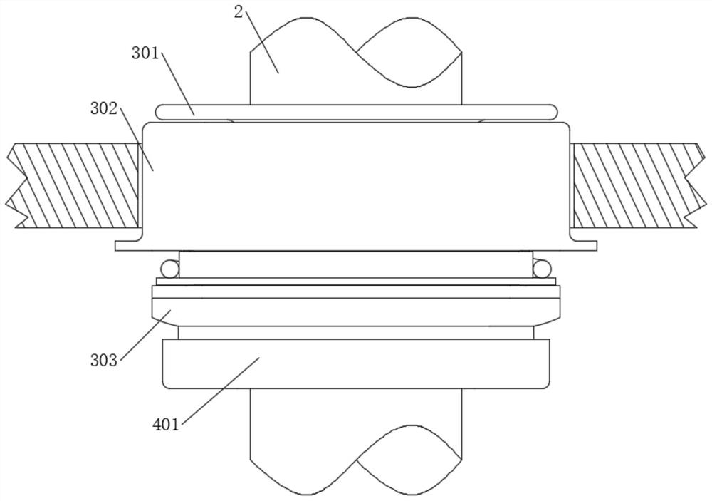 A plastic mechanically dyed structure