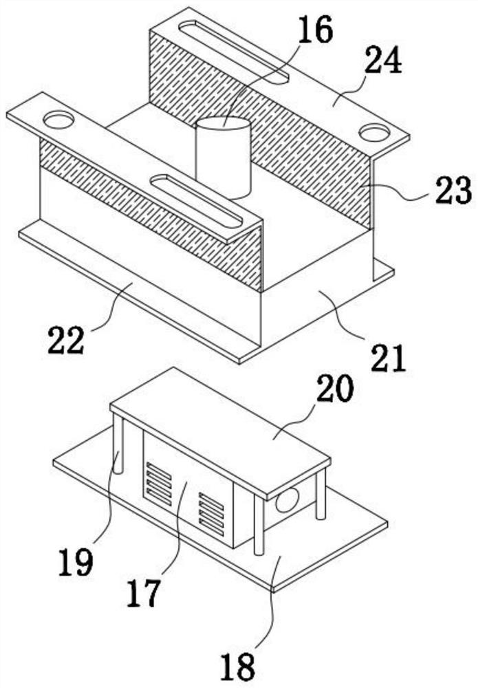 Living room AI projection lamp and projection method thereof