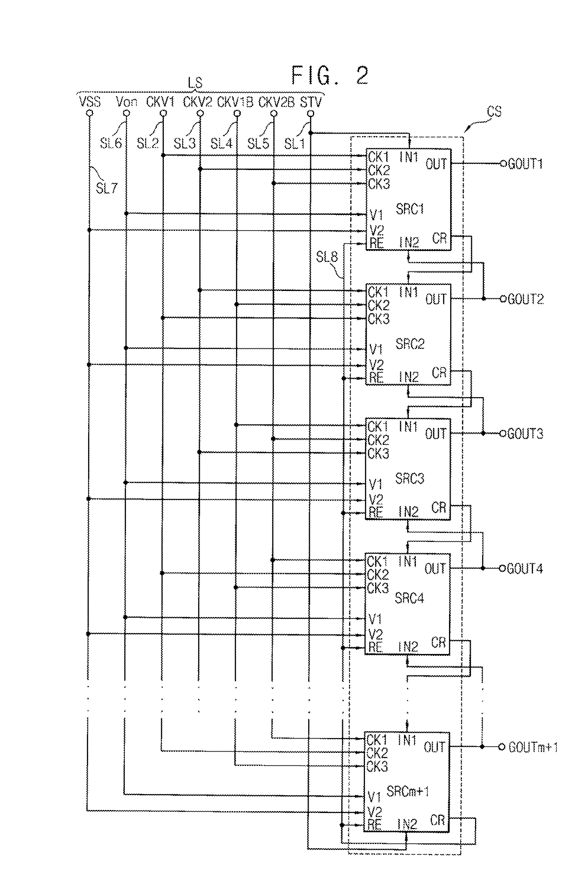 Method of Driving a Gate Line and Gate Drive Circuit for Performing the Method