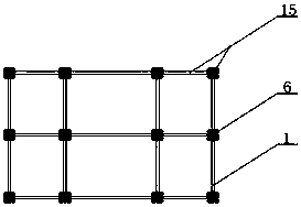 Integral sliding friction pendulum isolation layer on the bottom surface