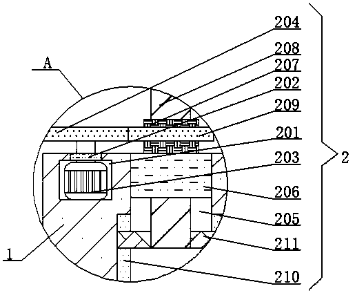 Stabilization device for PKI mechanism-based micro fluidic chip