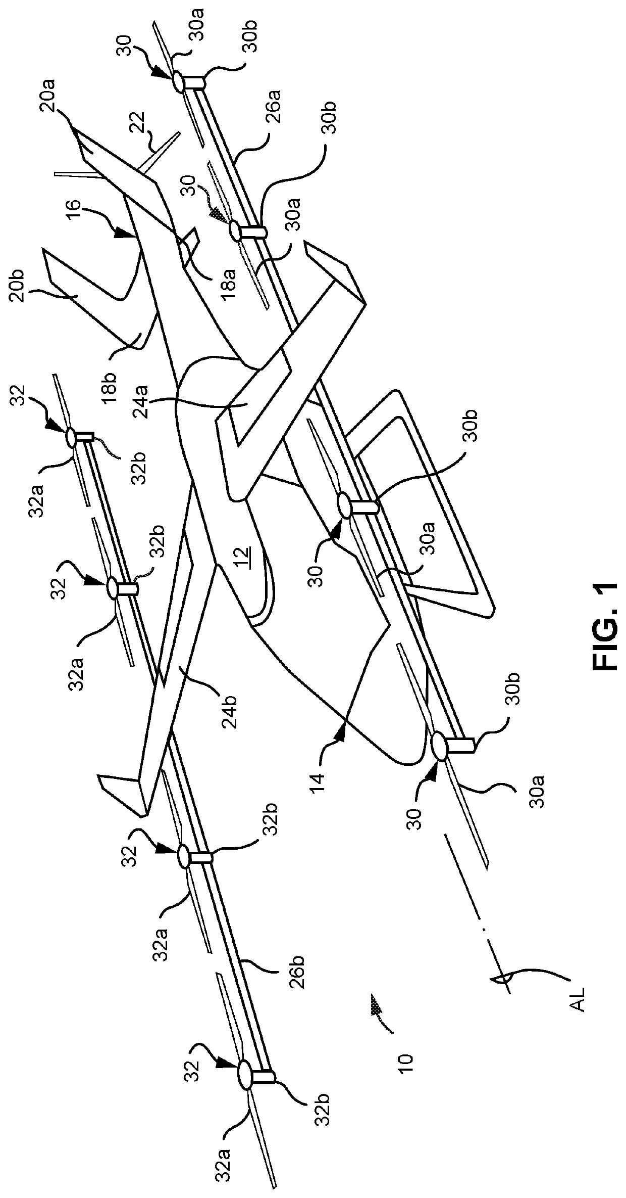 Vertical take-off and landing (VTOL) aircraft with cruise rotor positioning control for minimum drag