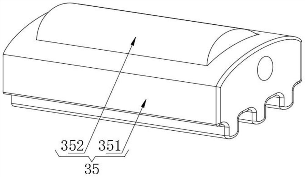 One-way sliding hinged support system based on building limiting and supporting method thereof