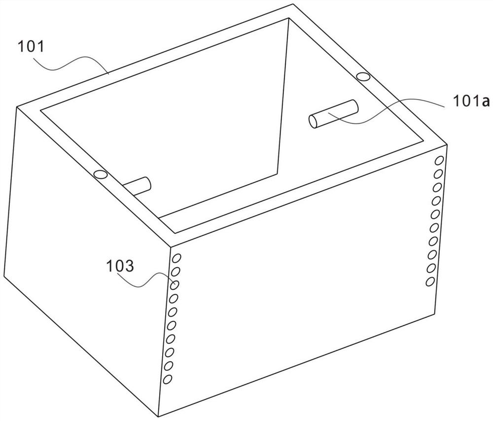 Automatic extrusion multi-chamber liquid storage bag device