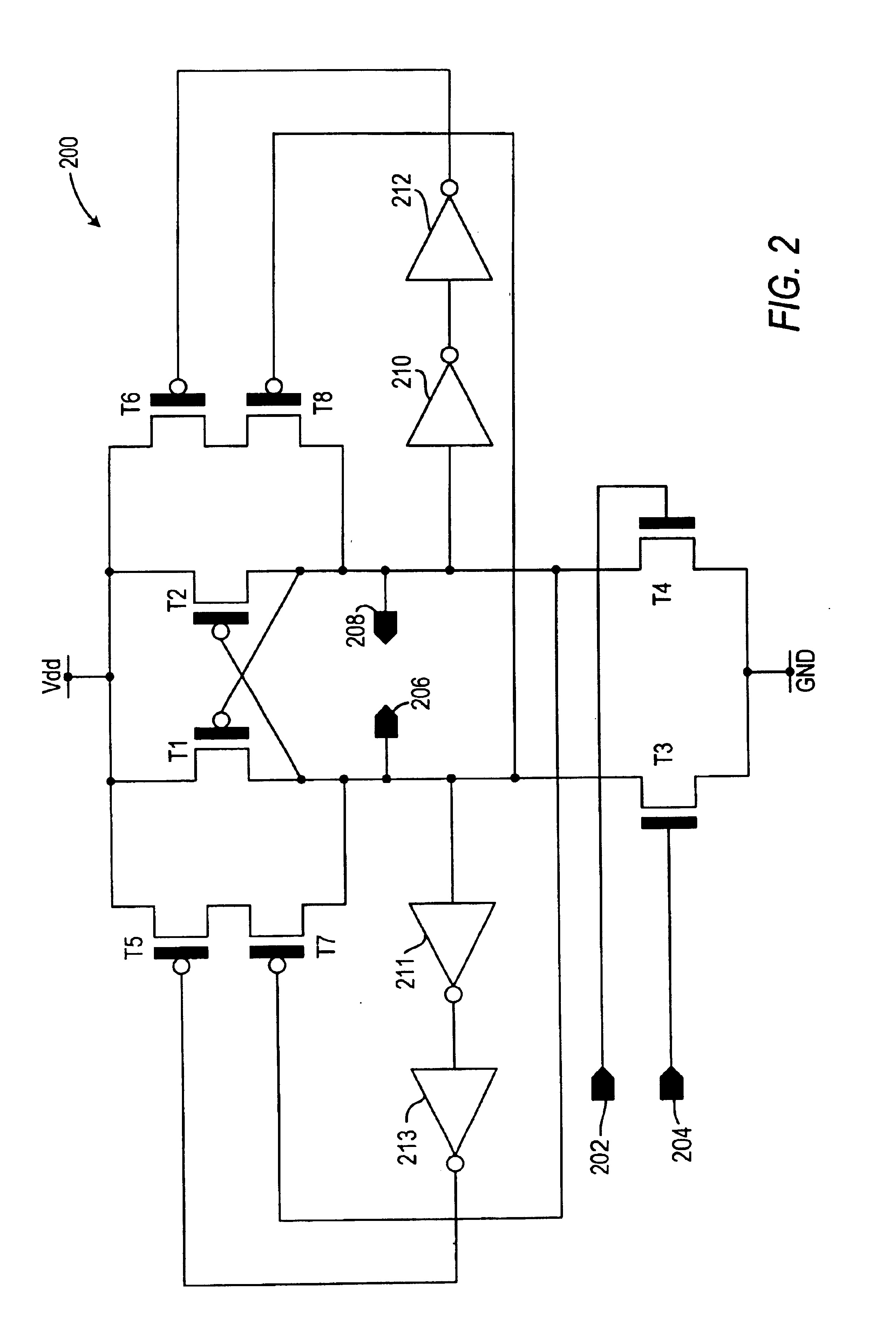 Voltage level shifting circuit with improved switching speed
