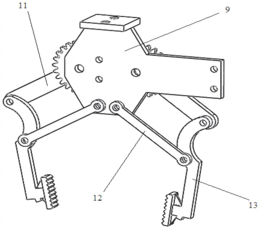 A three-wheeled robot car