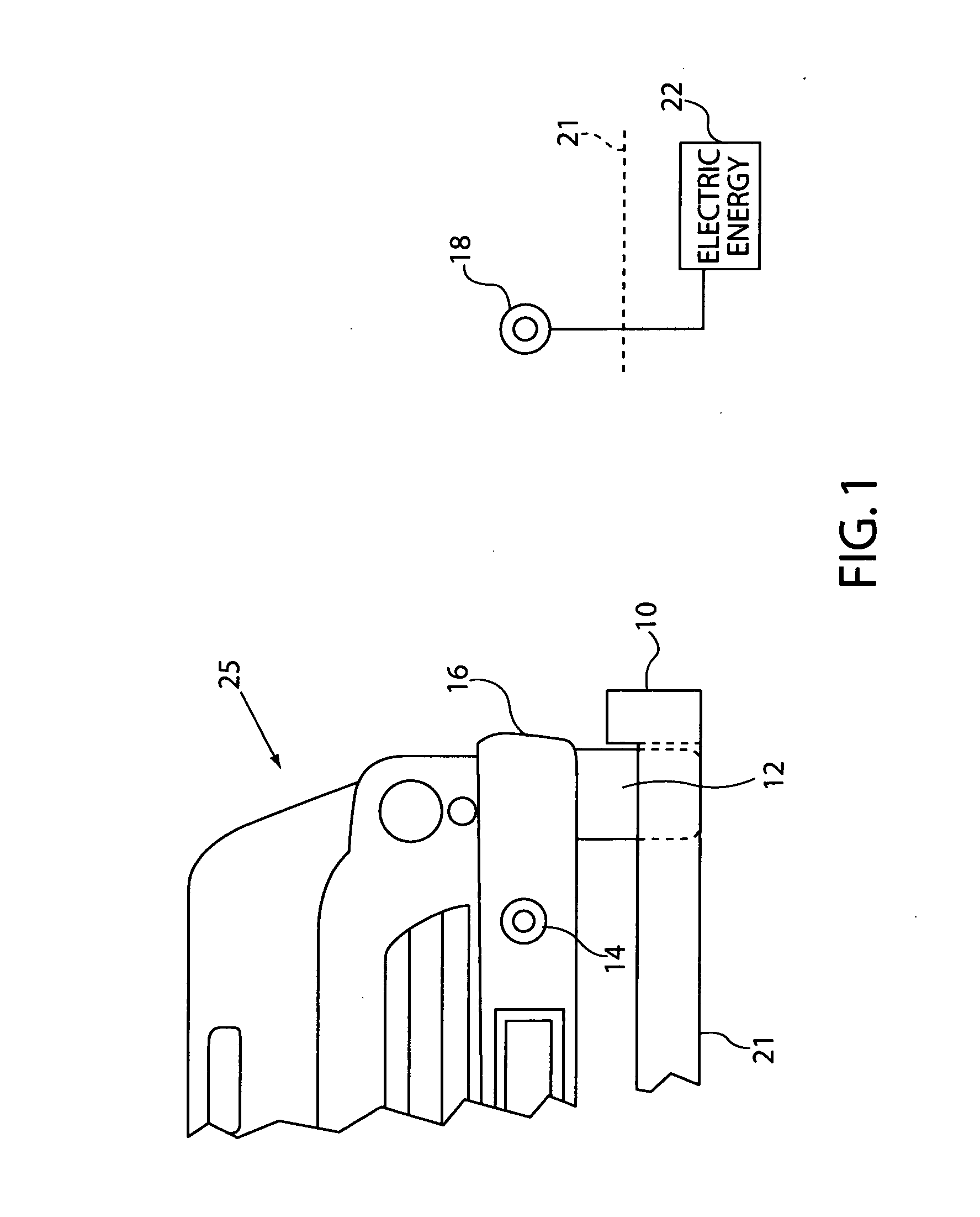 Hybrid automotive vehicle with solar battery charging