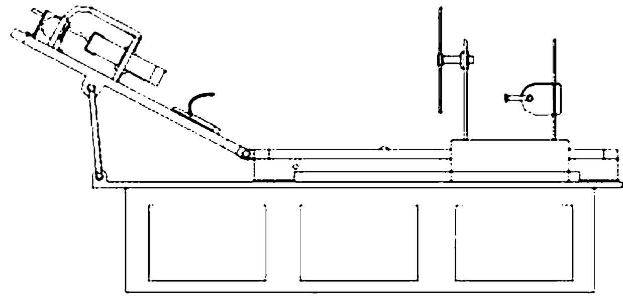 Horizontal cervical traction therapy device