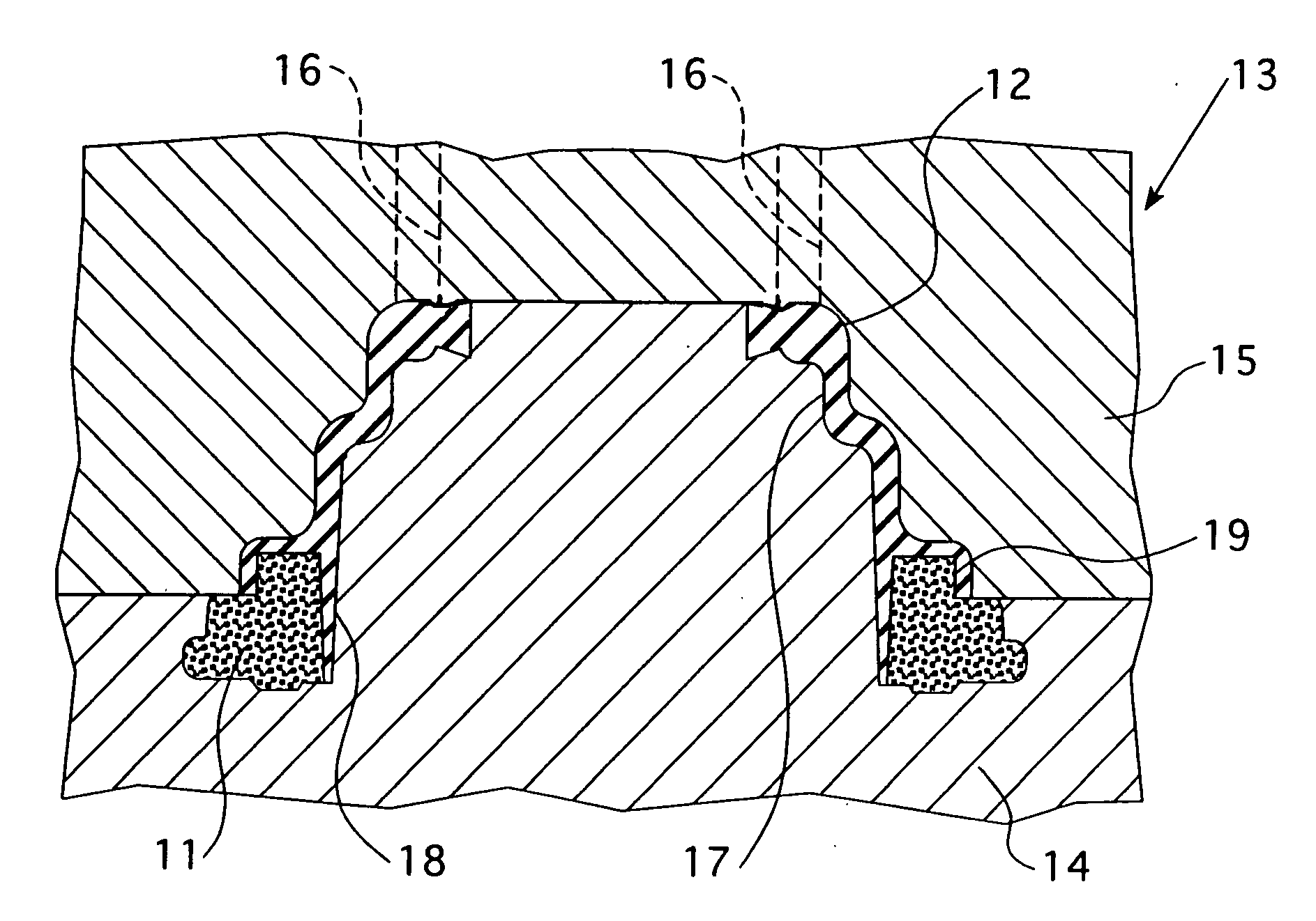 Rotary centrifuge seal with a phenolic overmold component and method of manufacture