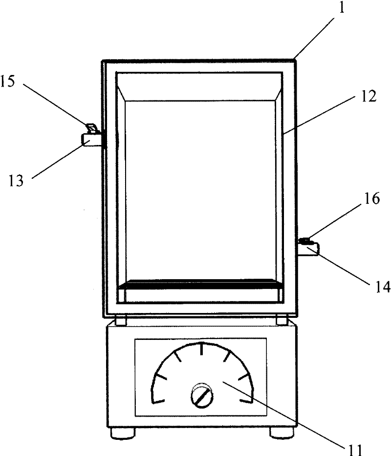 Smoke exposure experimental device with condensing box